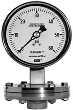 wika 43 diaphragm pressure gauges
