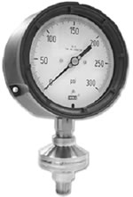 wika 43 chemical seal diaphragm pressure gauges