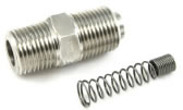 compress fittings spring loaded hex weld nipples