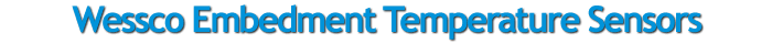 wessco embedment temperature sensors rtds temperature